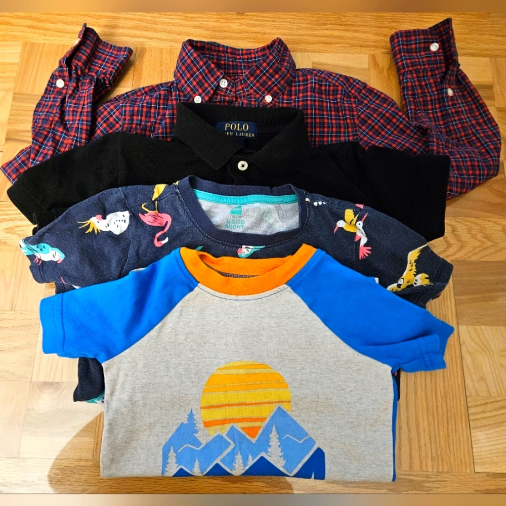 Lot of 4 Boy's Tops - size 5